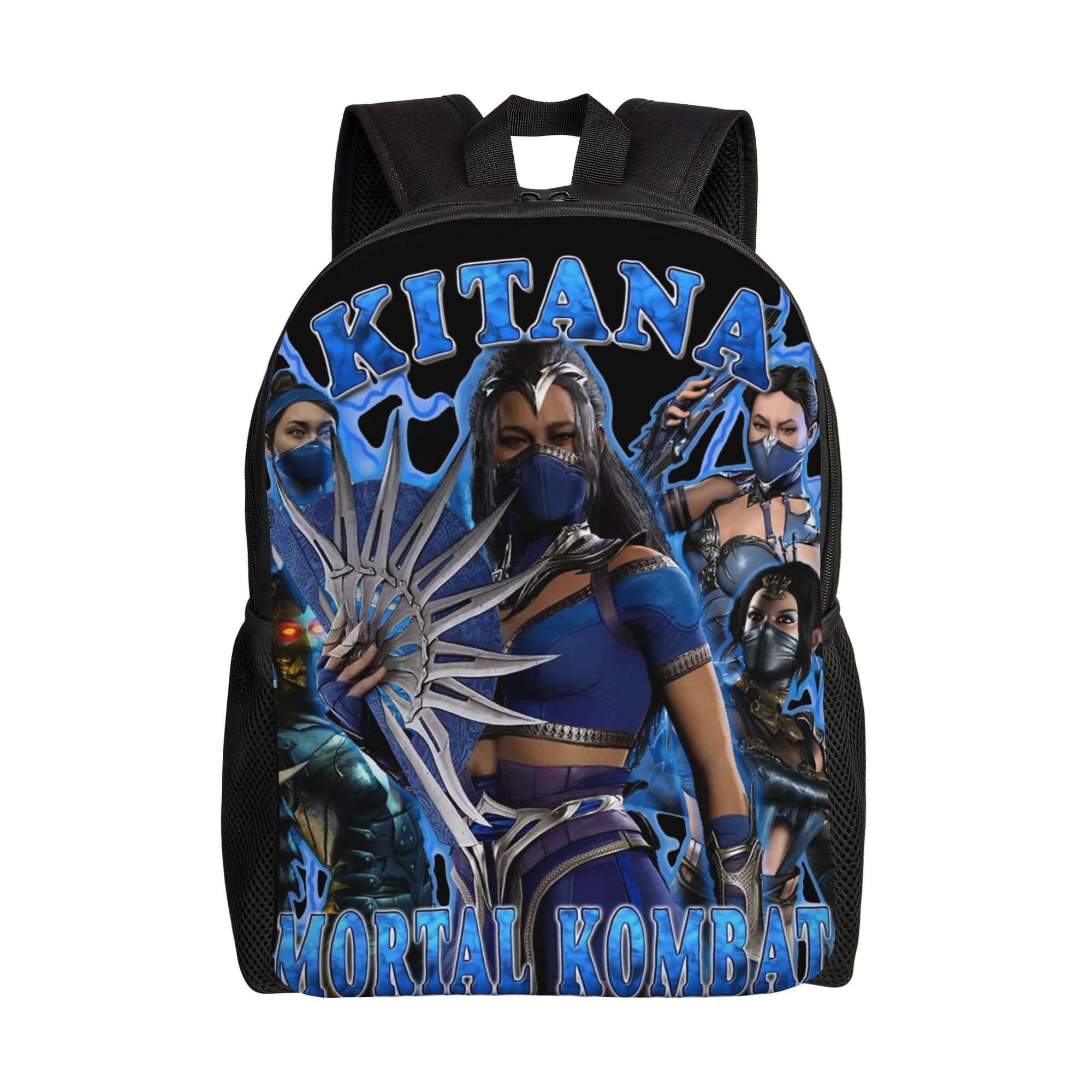 Women Bags Mk - Mortal Kombat Kitana MK Backpack for