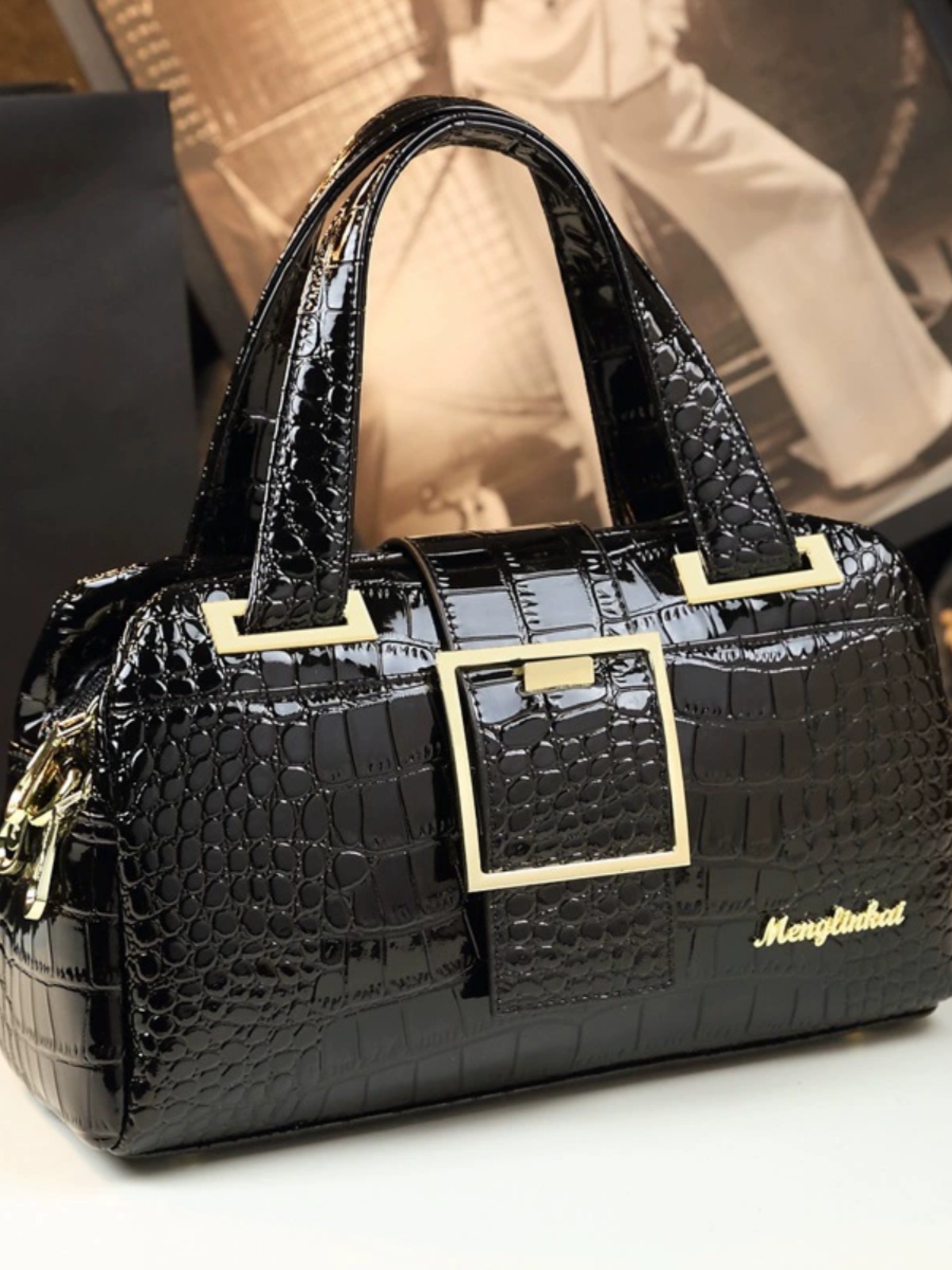 Women Bags Mk - Large Capaci Leather Handbag Faion Pillow