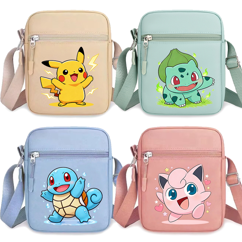 Women Bags Dkny - Pokemons Nylon Phone Storage Pouch Pikachu