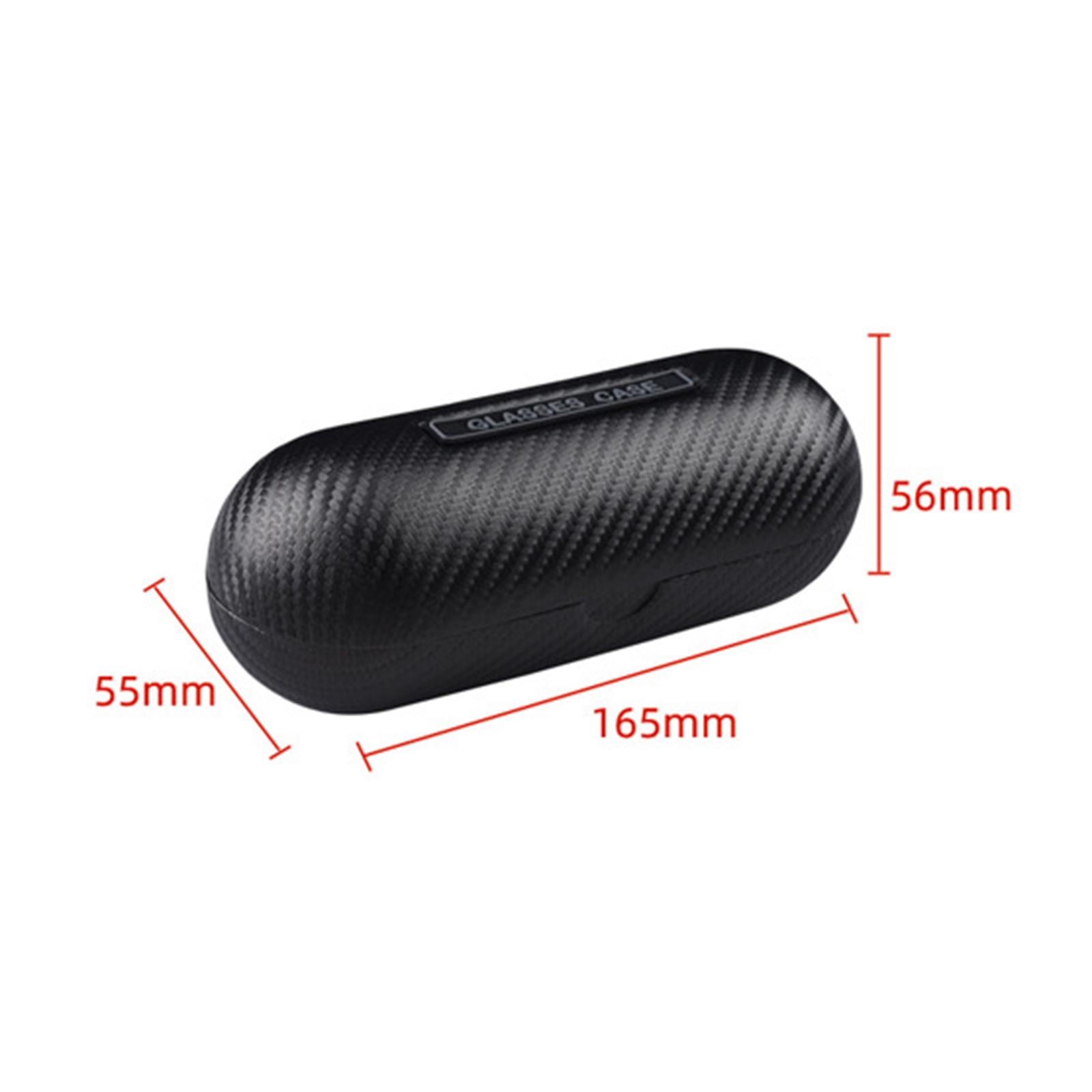 Box Bag Rigid - Sunglasses Hard Case PU Leather Eyewear