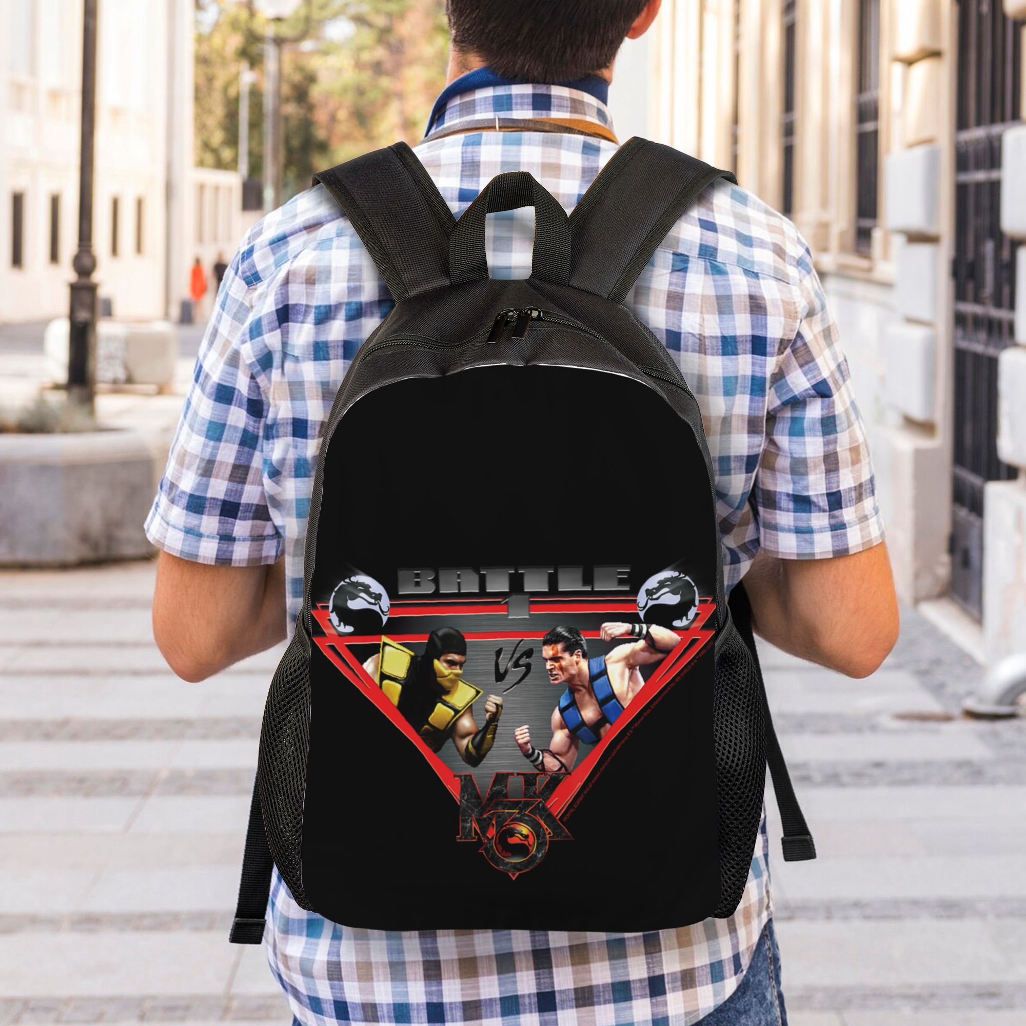 Mortal Kombat Battle MK Backpa - đánh giá và giá Women Bags Mk
