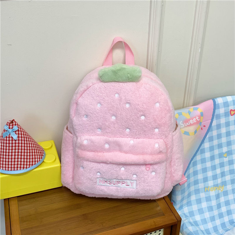 Plush Strawberry Classic Solid - đánh giá và giá Women Bags In Sale