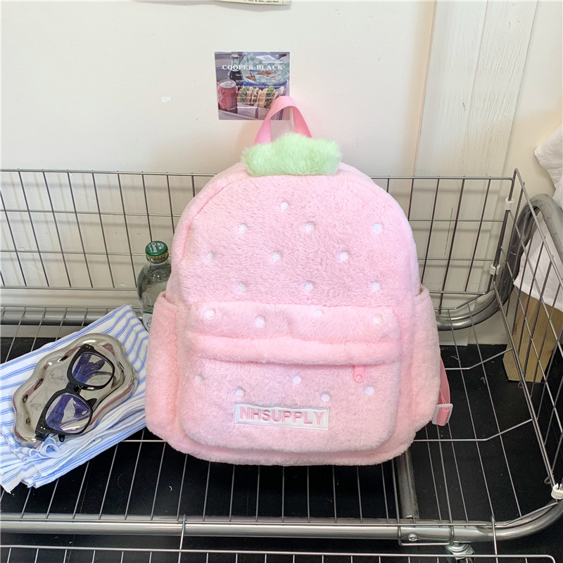 Plush Strawberry Classic Solid - đánh giá và giá Women Bags In Sale