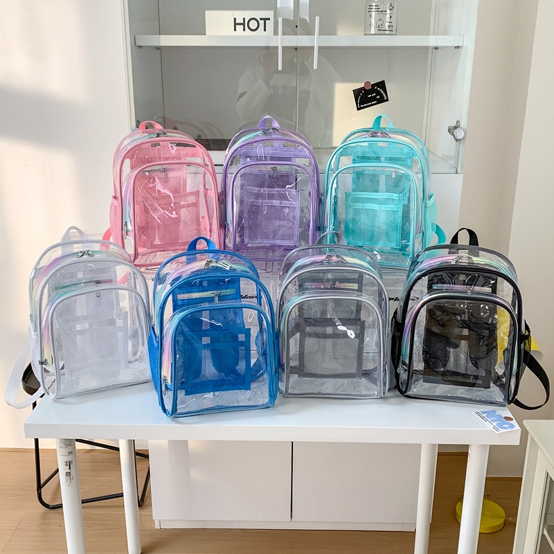 PVC Transparent Zipper Large C - đánh giá và giá Women Bags In Sale