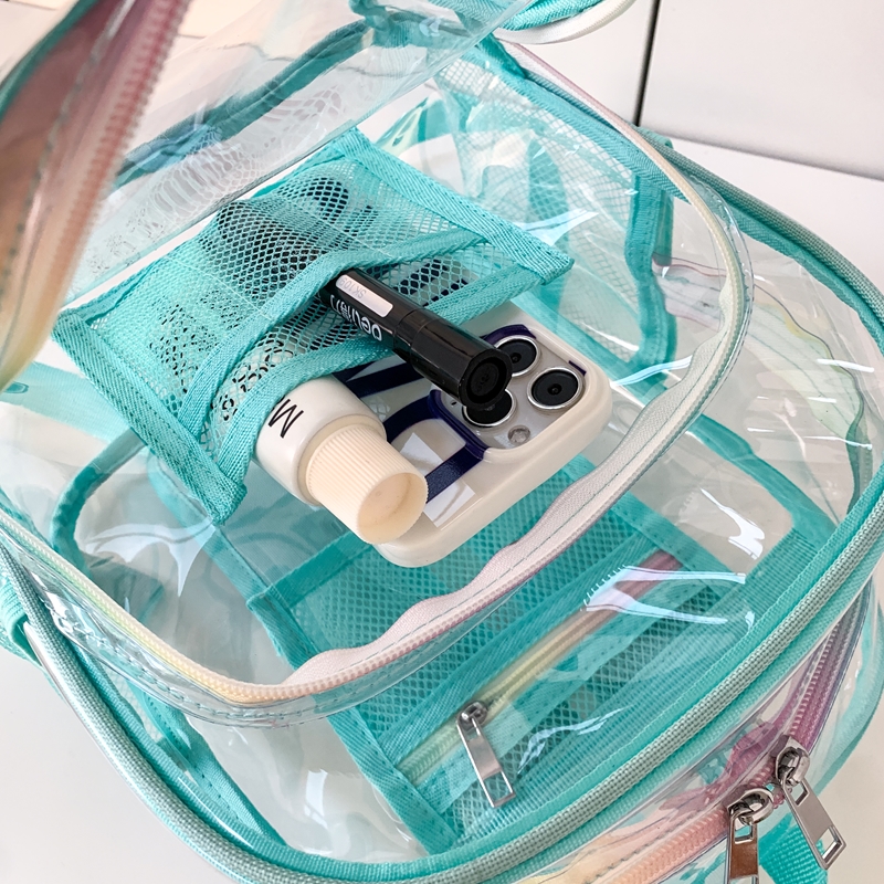 PVC Transparent Zipper Large C - đánh giá và giá Women Bags In Sale
