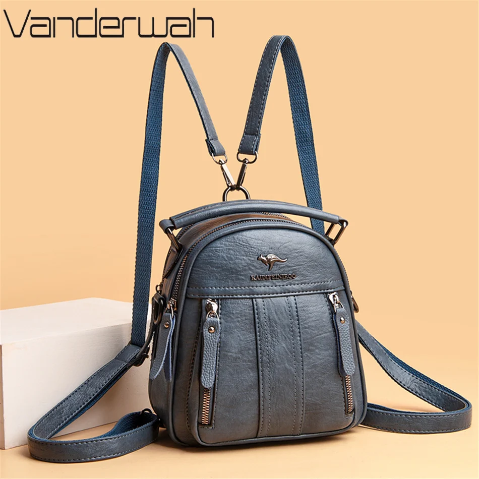 4 In 1 Leather Backpacks Multi - đánh giá và giá Women Bags In Sale
