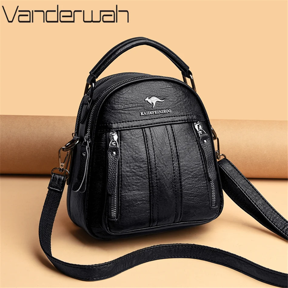 4 In 1 Leather Backpacks Multi - đánh giá và giá Women Bags In Sale