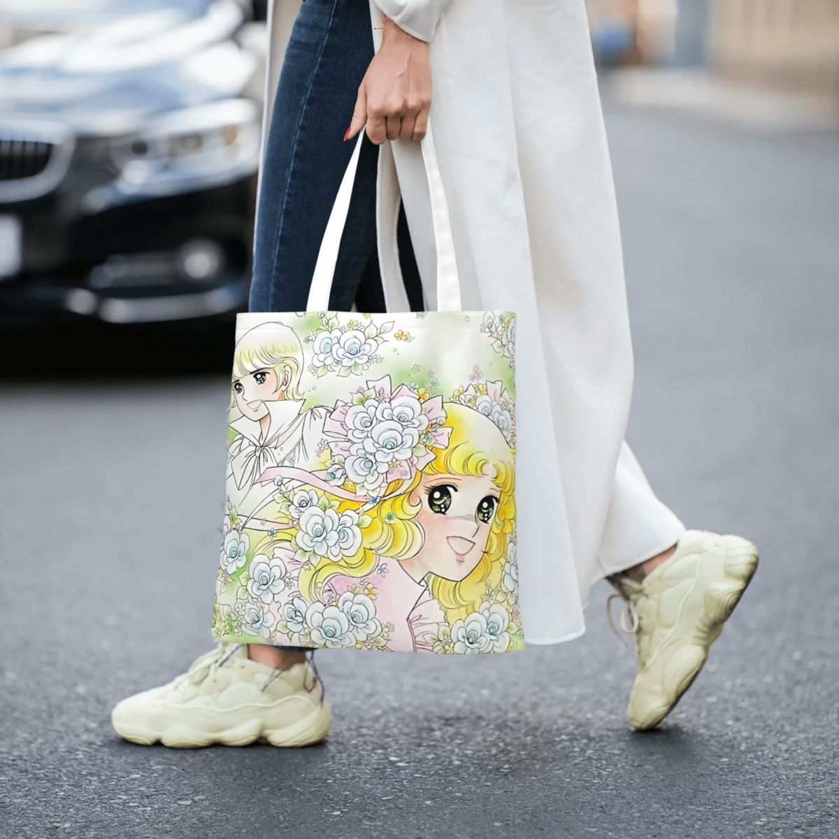 Candy Candy Anime Canvas Tote  - đánh giá và giá Women Bags In Trend