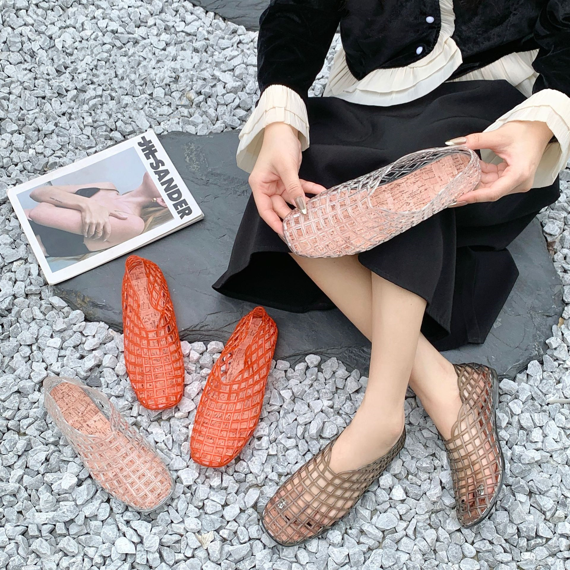 2025 Women's New Flat Sandals  - đánh giá và giá Women Bags New