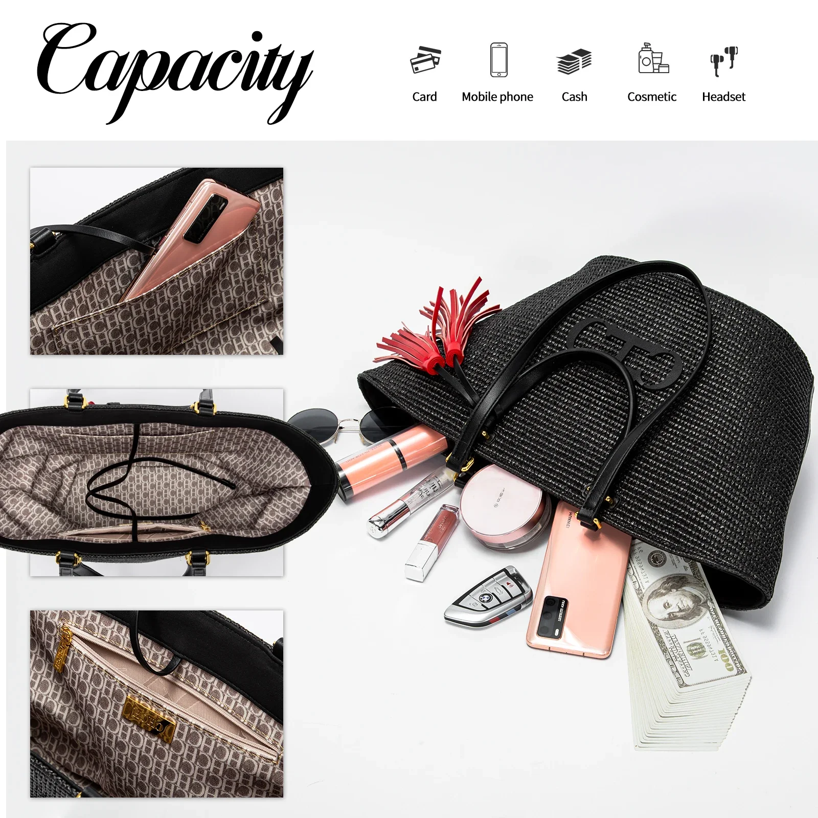 CH Premium Feeling Travel Tote - đánh giá và giá Women Bags In Sale