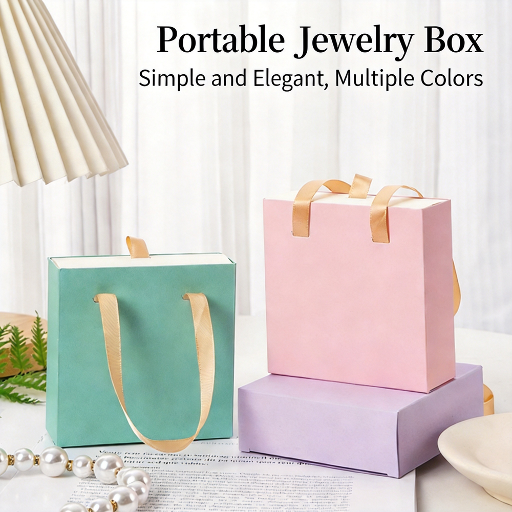 Pink Jewelry Box Velvet Lined  - đánh giá và giá Box Bag Rigid