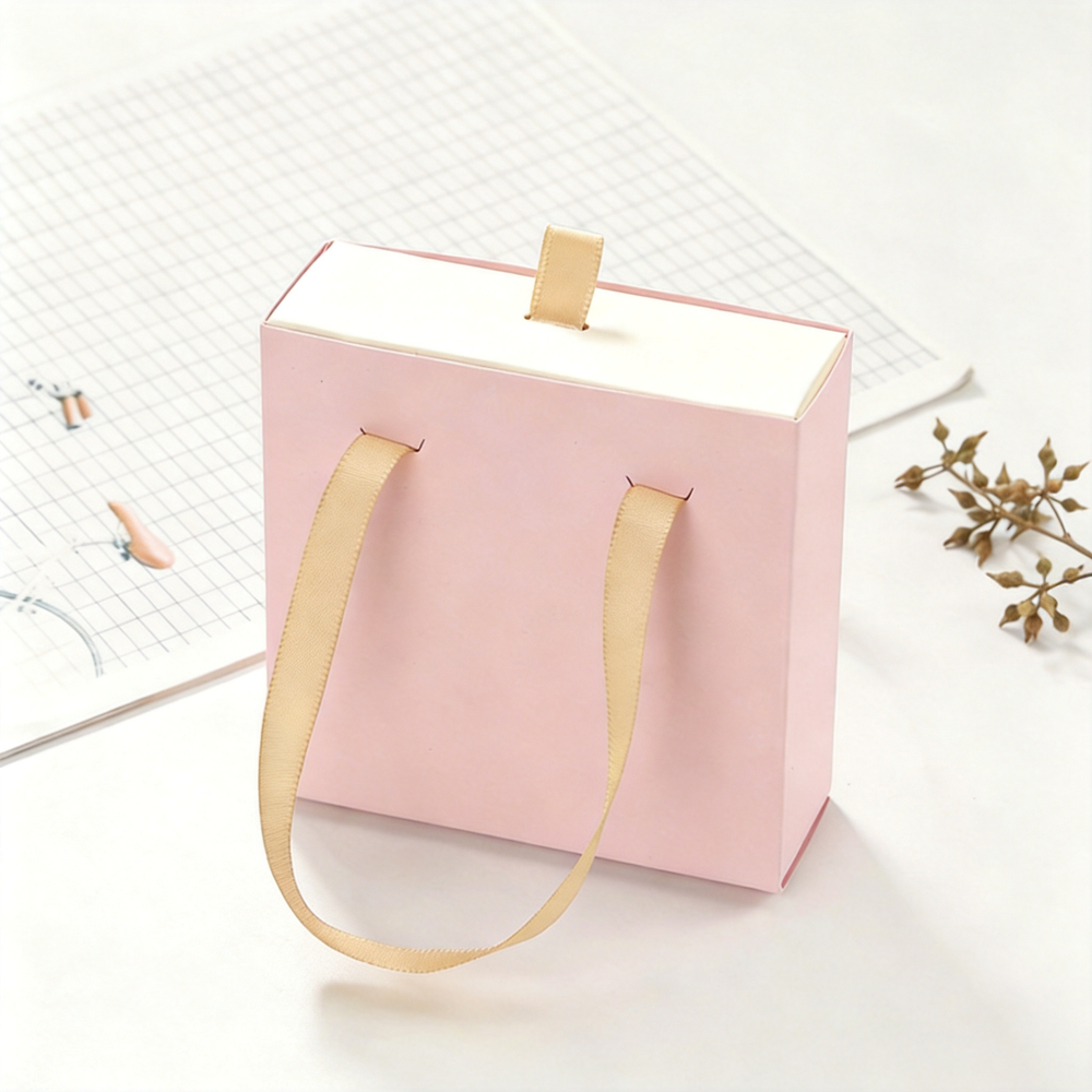 Pink Jewelry Box Velvet Lined  - đánh giá và giá Box Bag Rigid