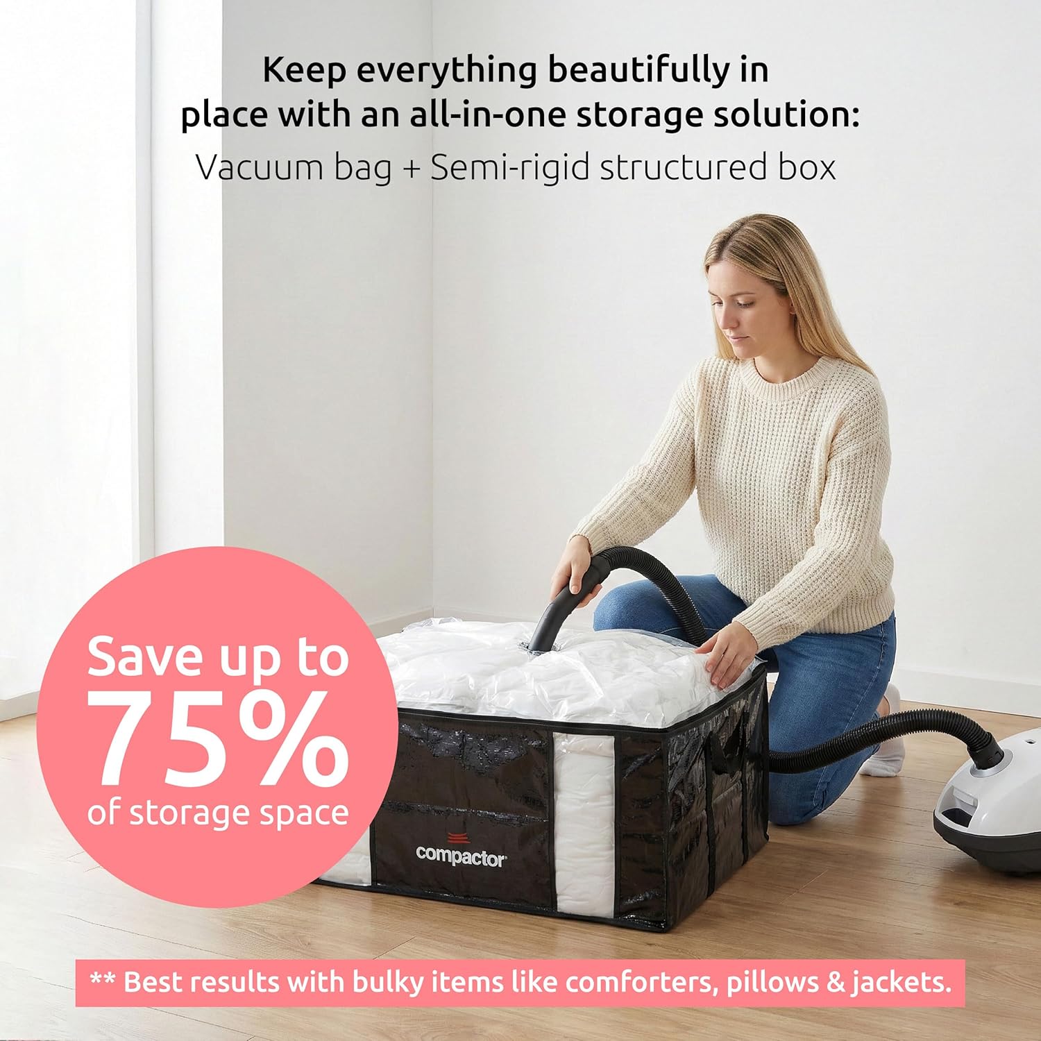 Semi Rigid Box Vacuum Storage  - đánh giá và giá Box Bag Rigid