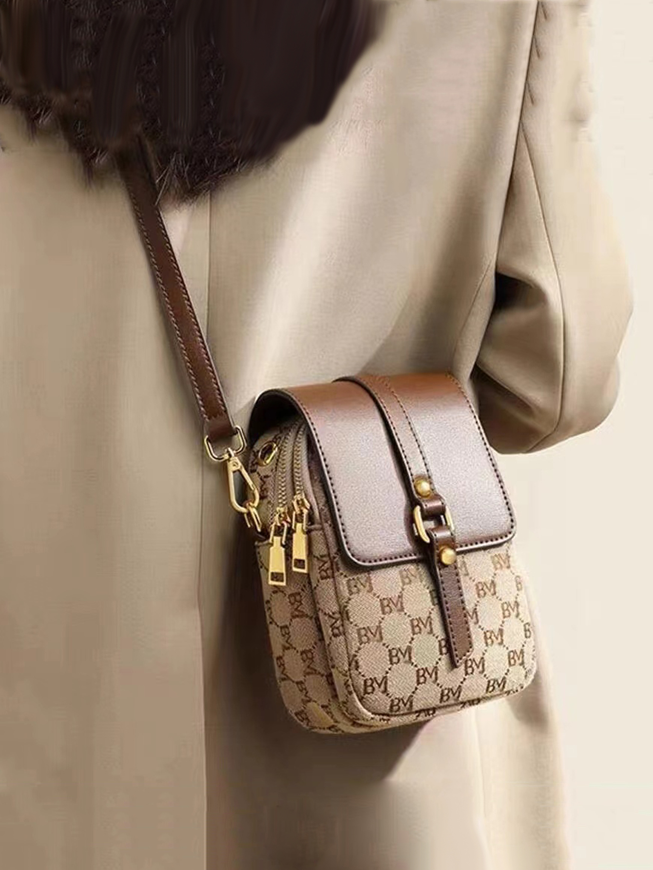 Women's checkered diagonal cro - đánh giá và giá Women Bags Mk