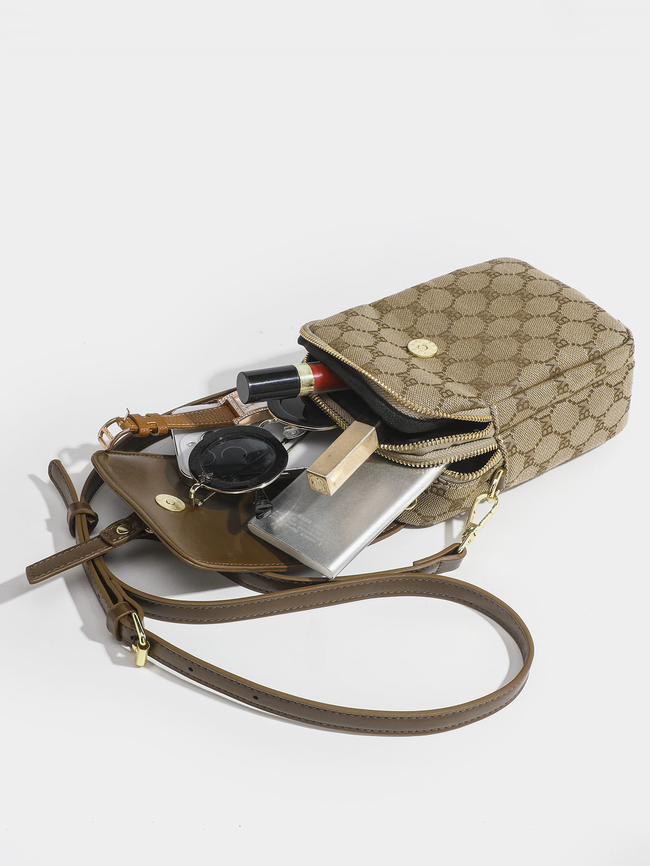 Women's checkered diagonal cro - đánh giá và giá Women Bags Mk