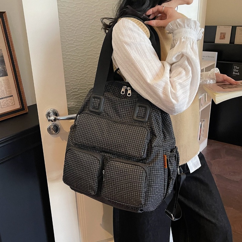 Multi-pocket Checkered Youth B - đánh giá và giá Women Bags In Sale