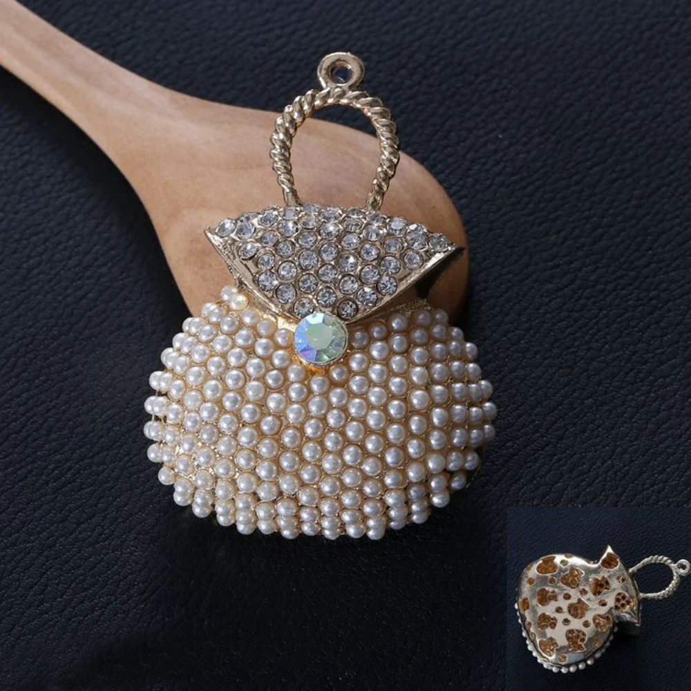 Trend Pearl Beads Zircon Studd - đánh giá và giá Women Bags In Trend