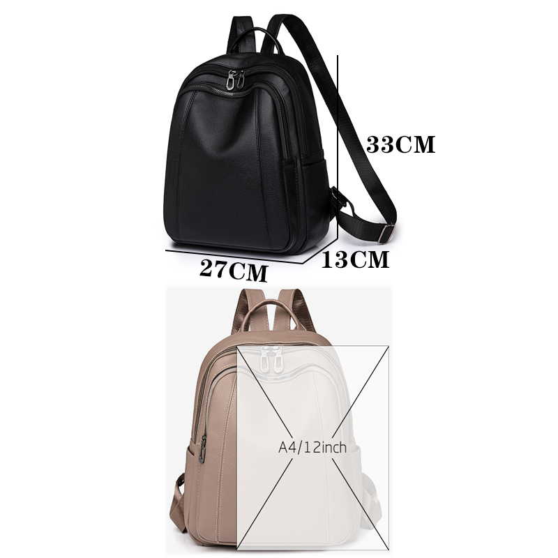 High Quality Leather Backpack  - đánh giá và giá Women Bags In Sale