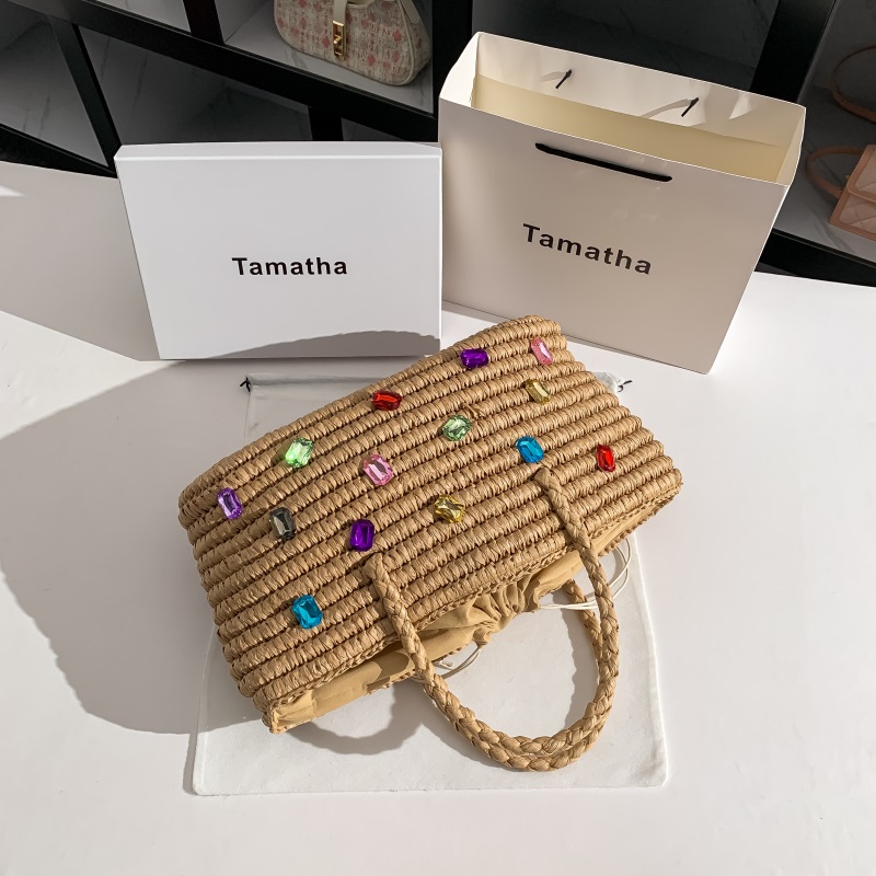 Summer Straw Woven Handmade Ha - đánh giá và giá Women'S Bags Holiday