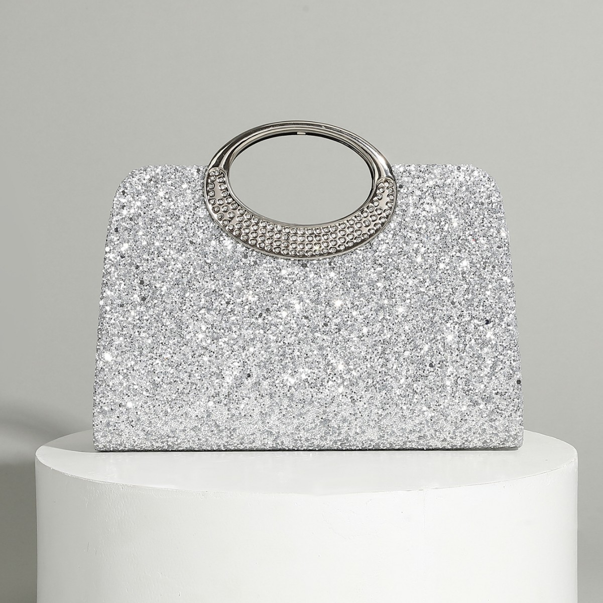 Vintage big ring handbag textu - đánh giá và giá Women Bags In Trend