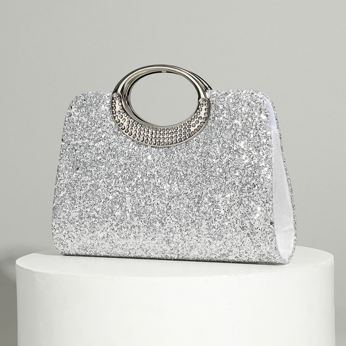 Vintage big ring handbag textu - đánh giá và giá Women Bags In Trend