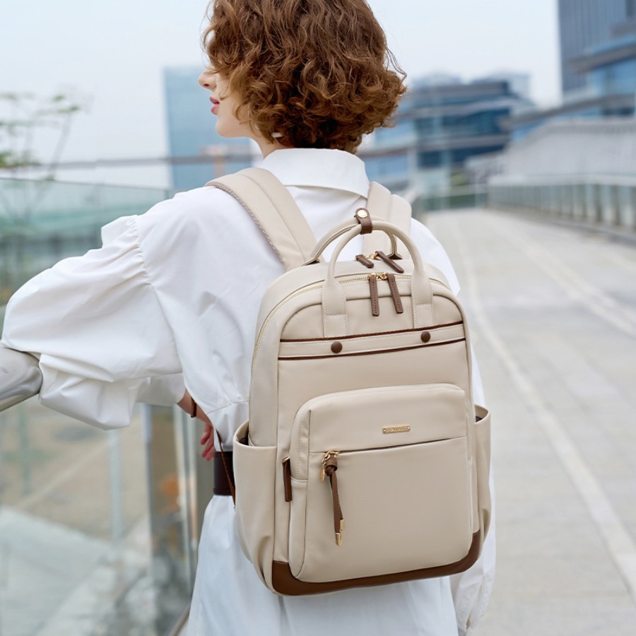 【New Arrival】Chic Beige & Brow - đánh giá và giá Women Bags New