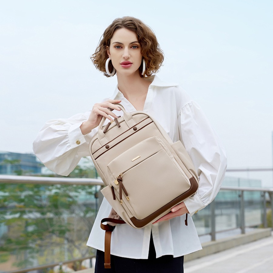 【New Arrival】Chic Beige & Brow - đánh giá và giá Women Bags New