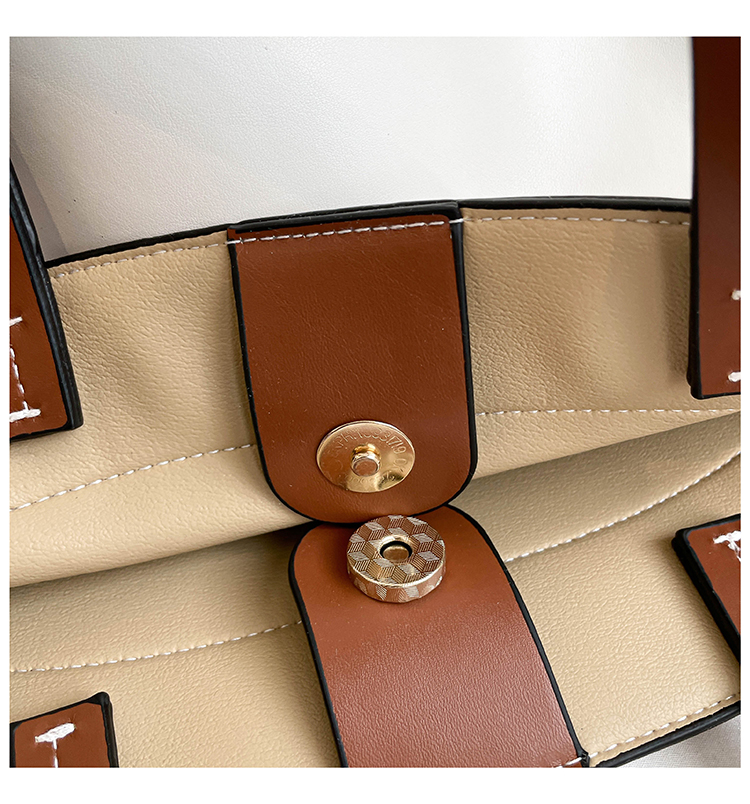 Sewing Thread PU Shoulder Bags - đánh giá và giá Women Bags In Sale