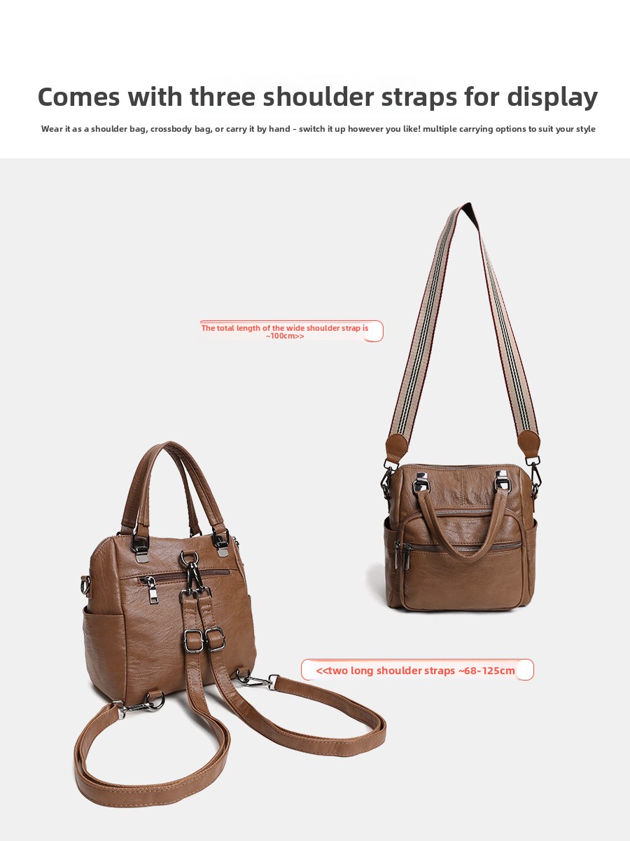 MK Jie Genuine Leather Handbag - đánh giá và giá Women Bags Mk
