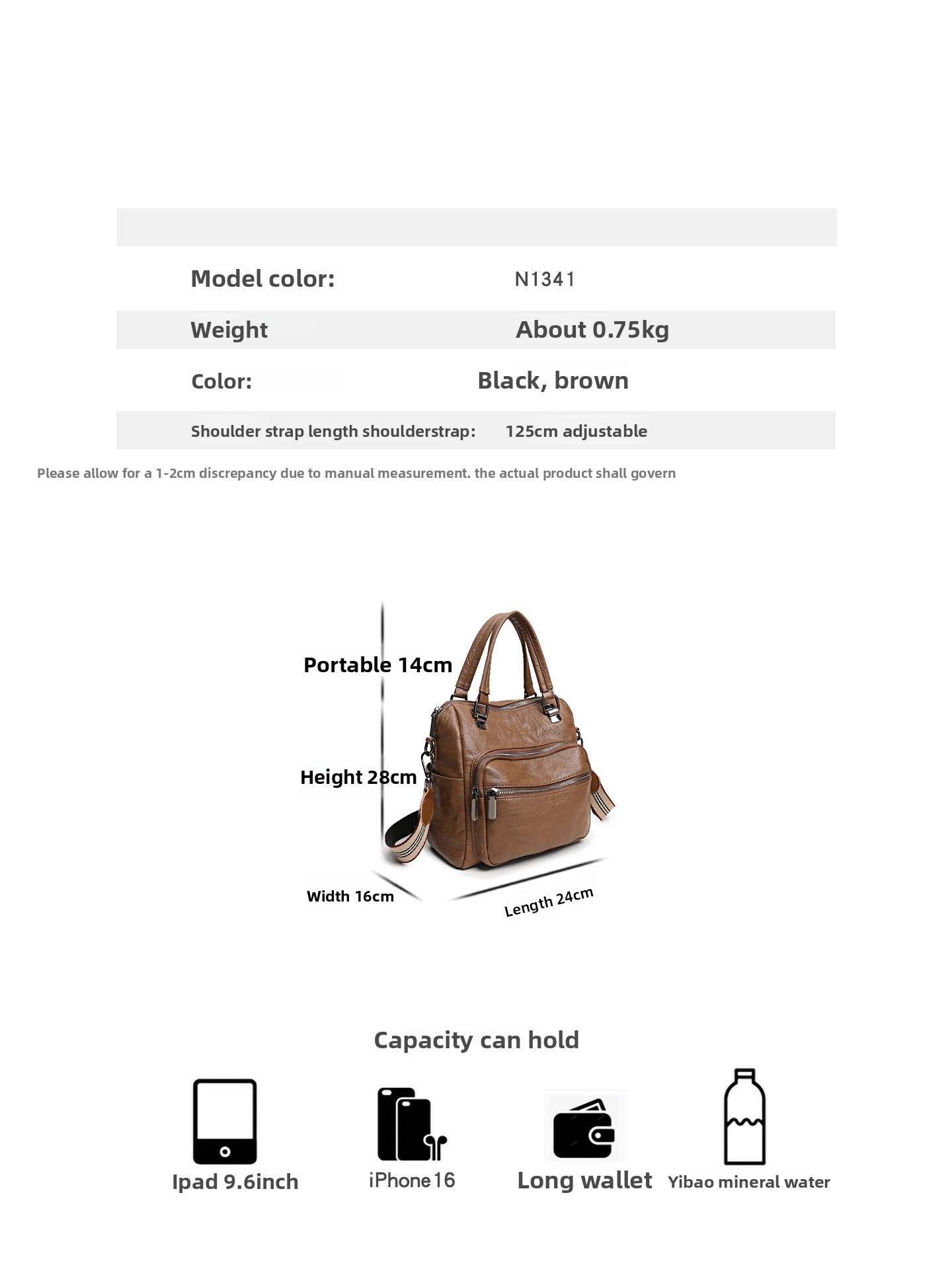 MK Jie Genuine Leather Handbag - đánh giá và giá Women Bags Mk