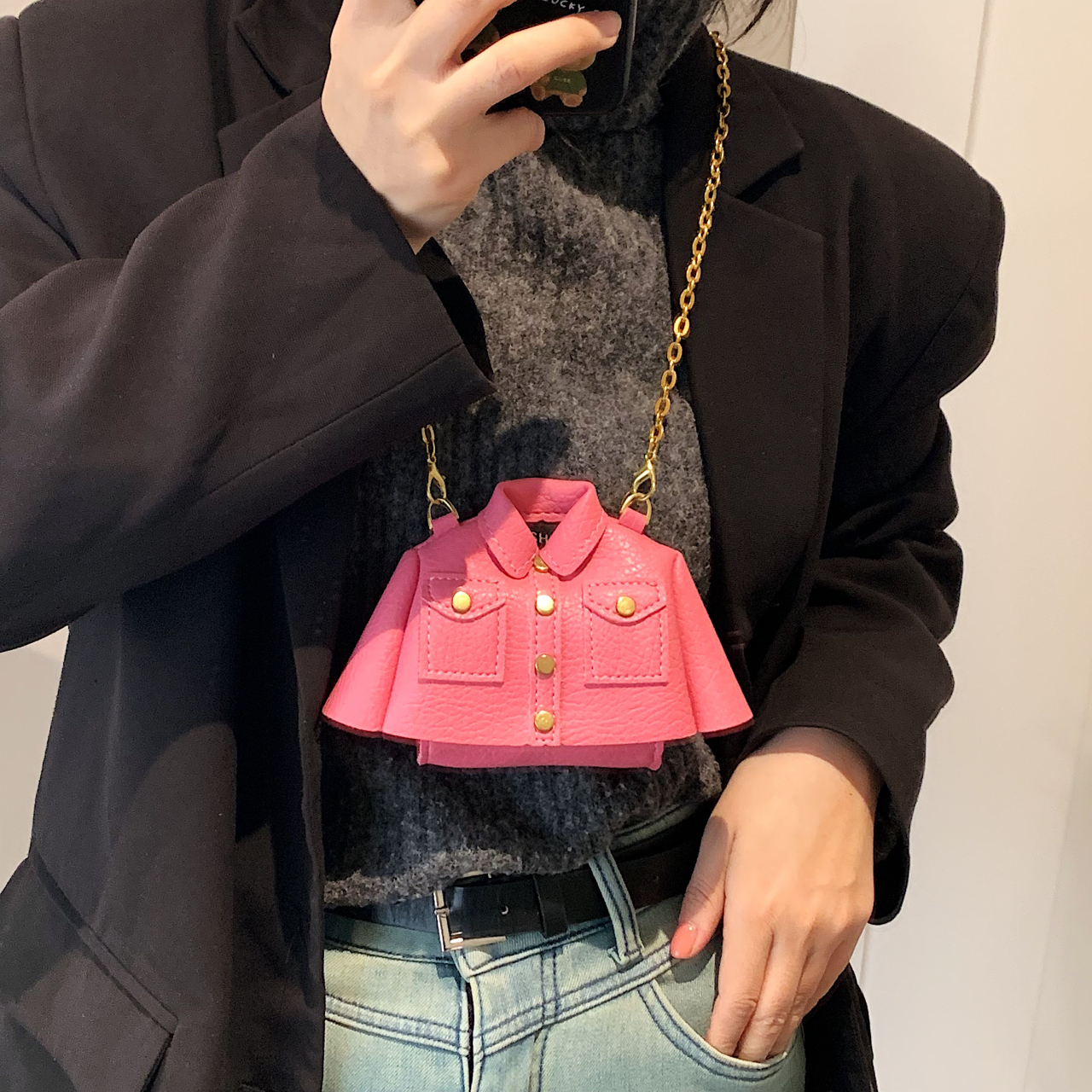 Jacket Design Women Sling Bag  - đánh giá và giá Women Bags In Trend