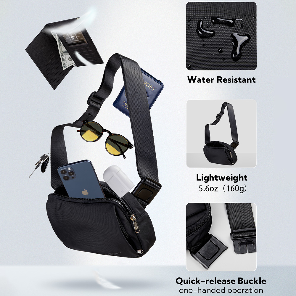 WATERFLY Crossbody Belt Fanny  - đánh giá và giá Women Bags Dkny