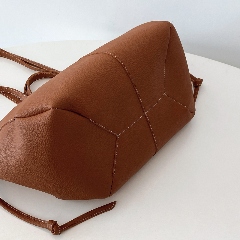 Large Capacity Leather Zipper  - đánh giá và giá Women Bags In Trend